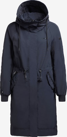 Manteau mi-saison 'Silica2' khujo en bleu : devant