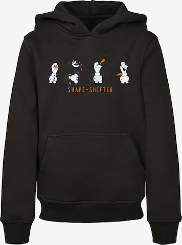 F4NT4STIC Sweatshirt 'Disney Frozen 2 Olaf Shape-Shifter' in Schwarz: predná strana