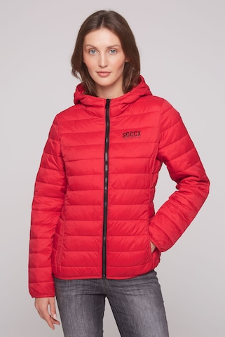 Soccx Jacke in Rot: Vorderseite