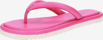 SIOUX T-Bar Sandals ' Tanischa-700 ' in Pink: front
