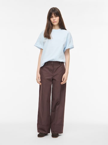 ROUGE EDIT Wide Leg Bukser i brun