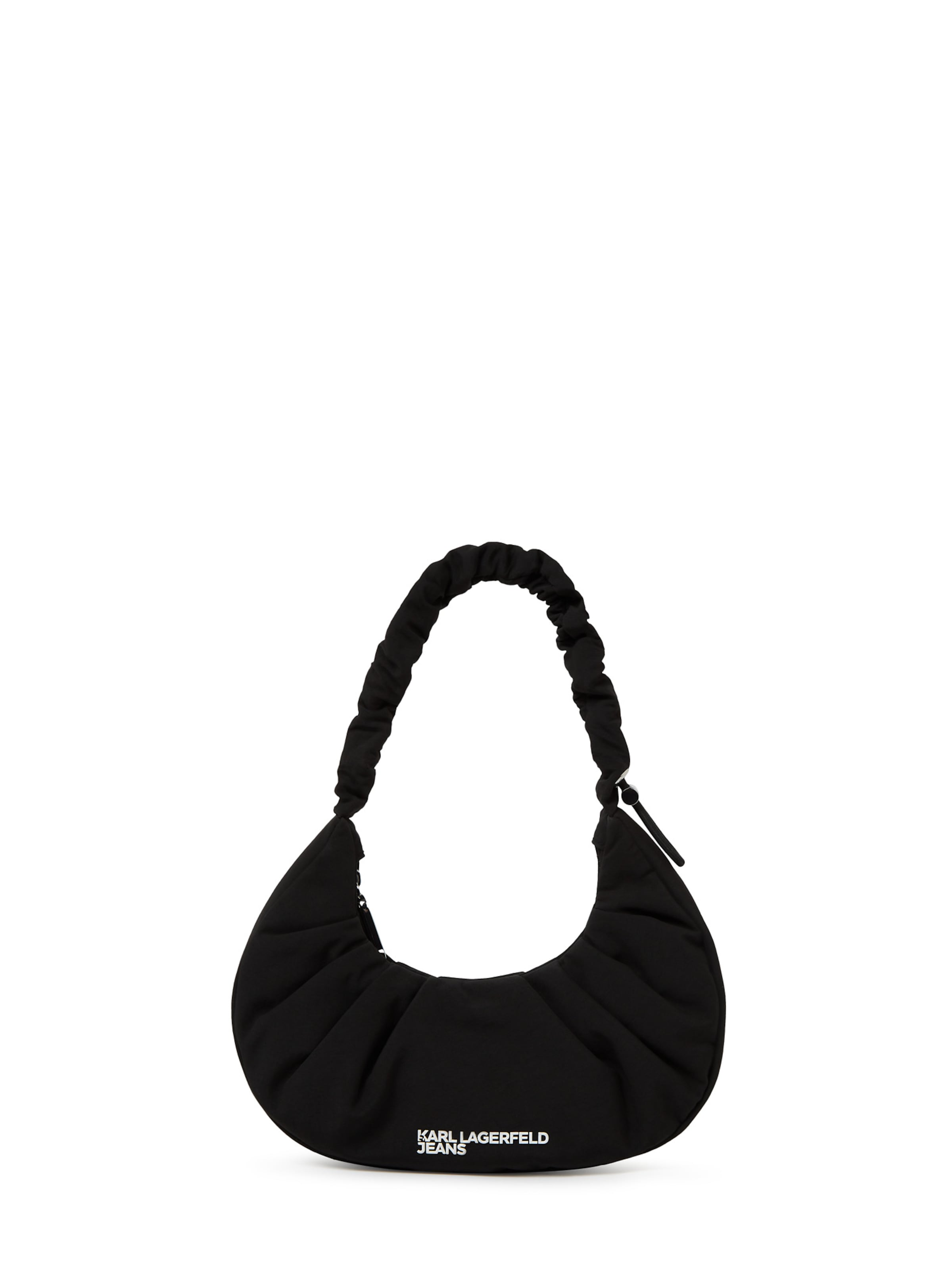 Borsa a spalla di KARL LAGERFELD JEANS in nero: frontale