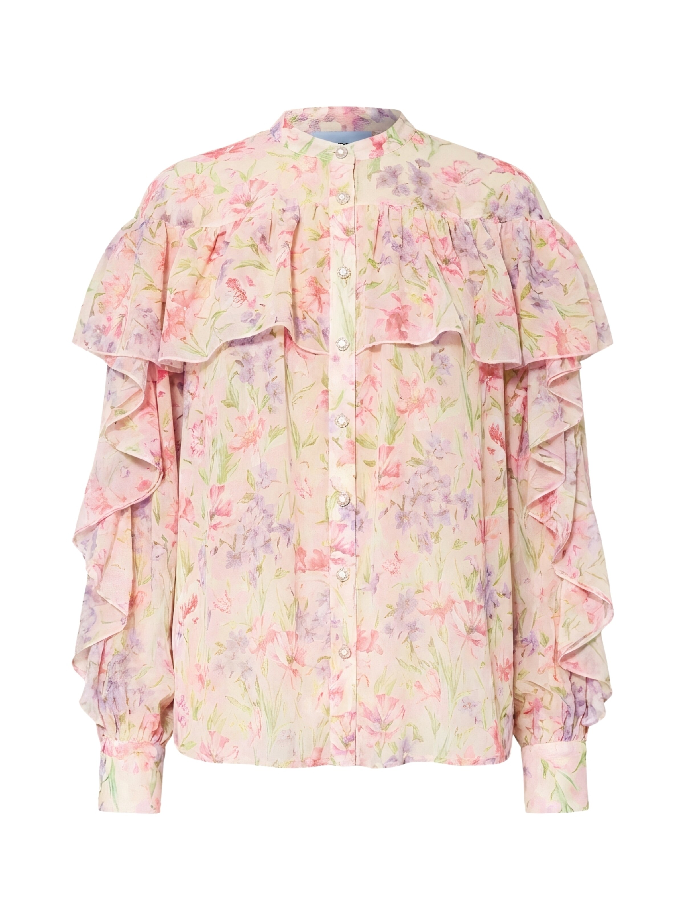 Crās - Camisa ' Larlilcras ' em mistura de cores: frente