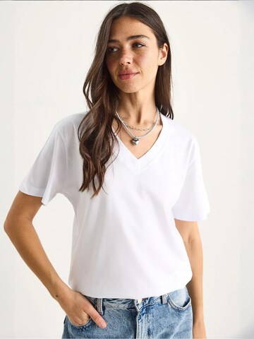 T-shirt 'T-Shirts' Bianco Lucci en blanc