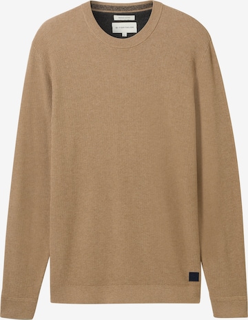 TOM TAILOR Pullover in Braun: Vorderseite