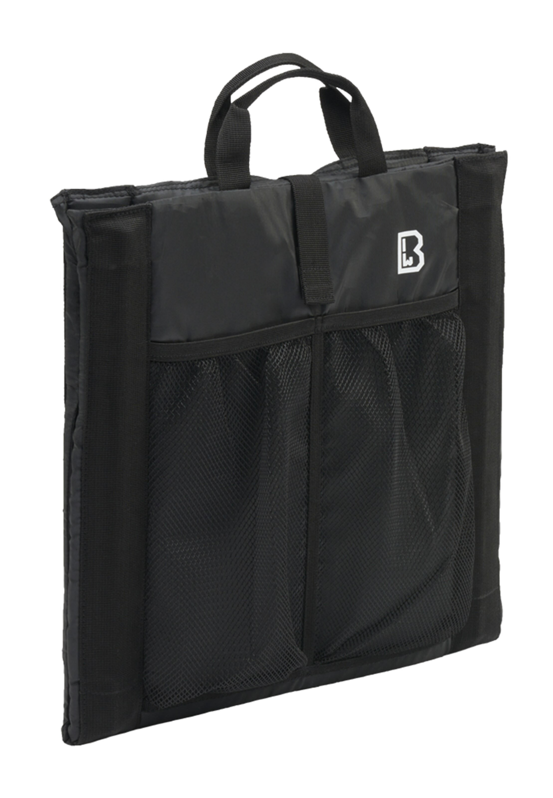 Coussins Brandit en noir : devant