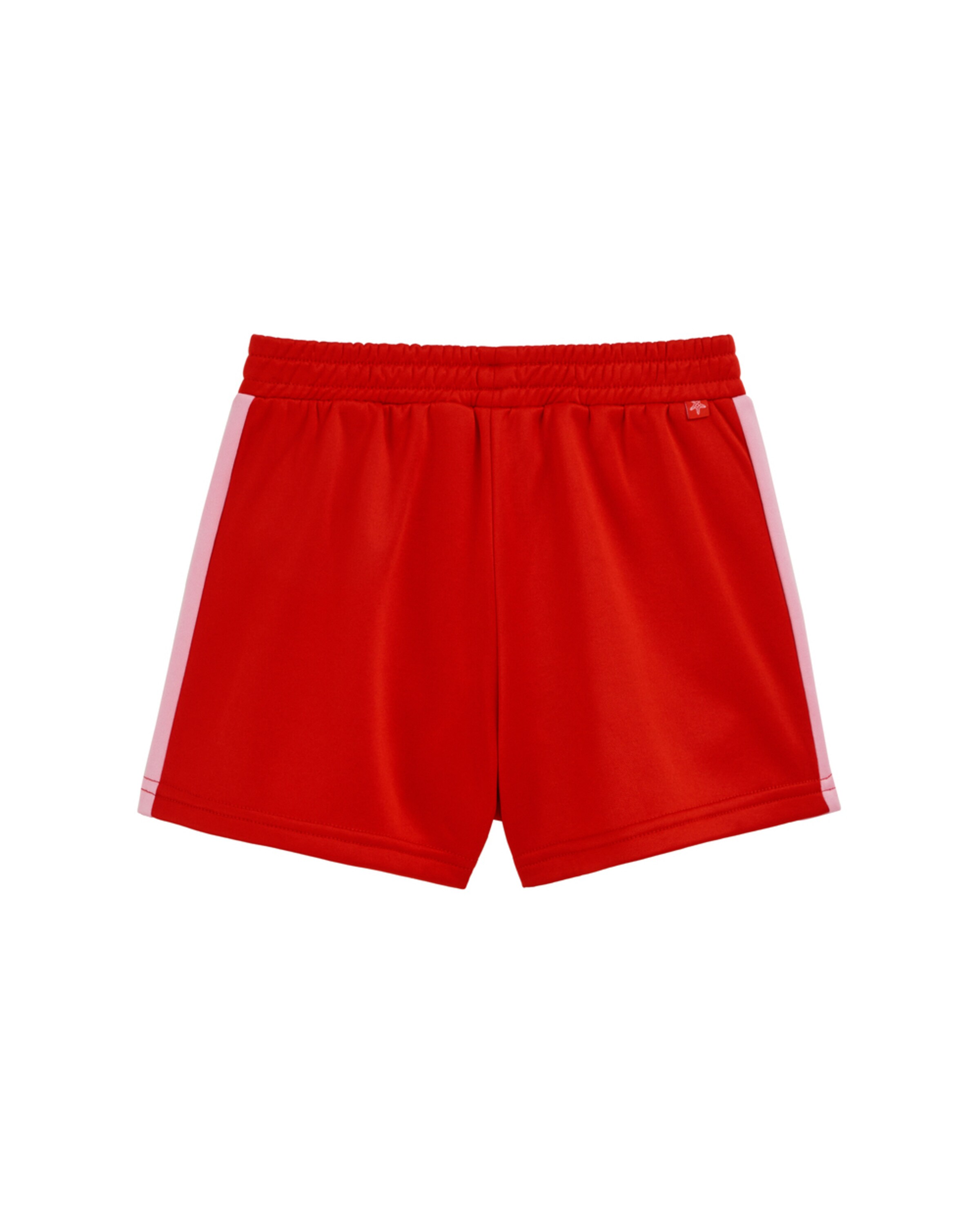 WE Fashion Широка кройка Панталон в червено