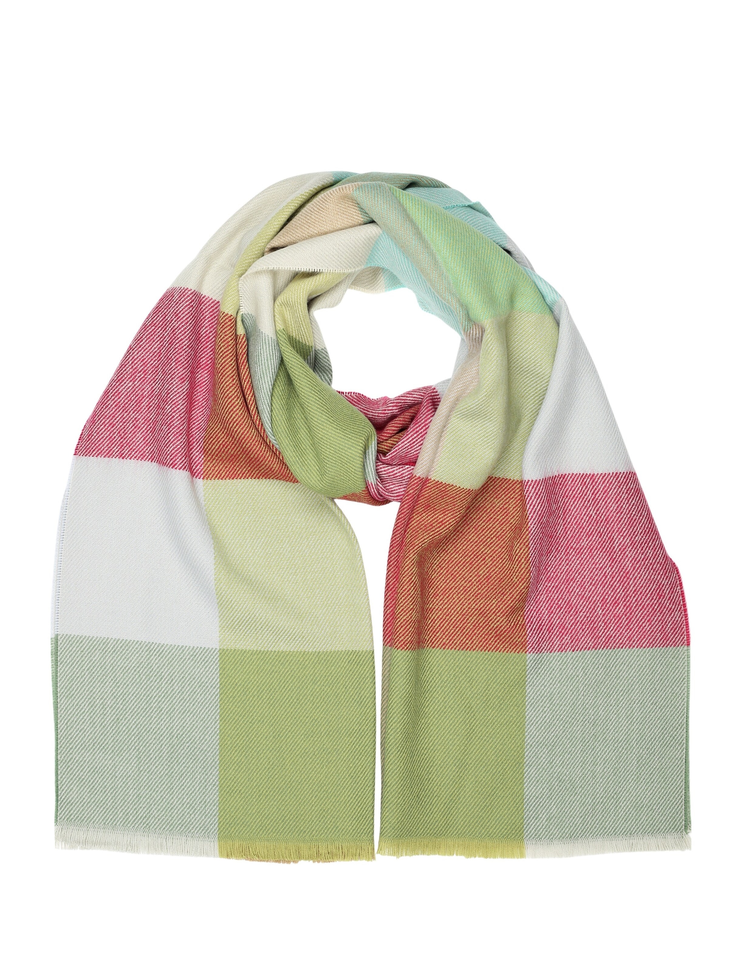 COLLEZIONE ALESSANDRO Scarf 'Block' in Mixed colors: front