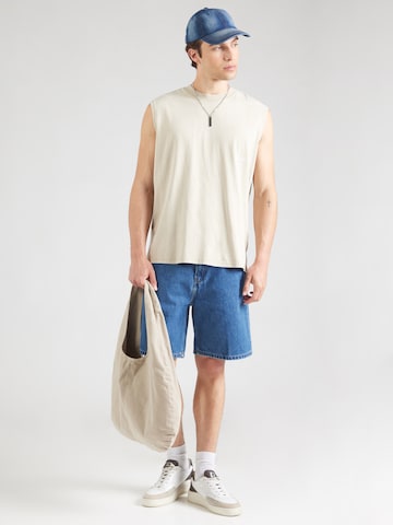 T-Shirt 'JCOINTERLUDE' JACK & JONES en beige