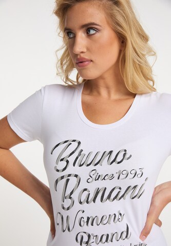 T-shirt 'Russell' BRUNO BANANI en blanc