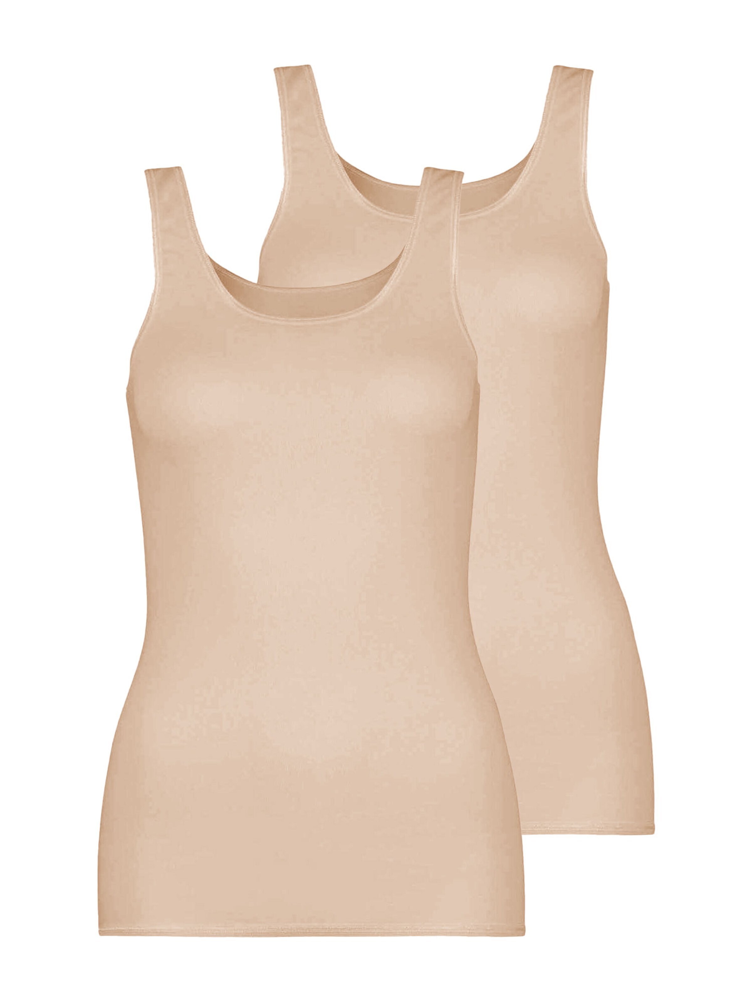 Nina von C. Undershirt 'Pure' in Brown: front