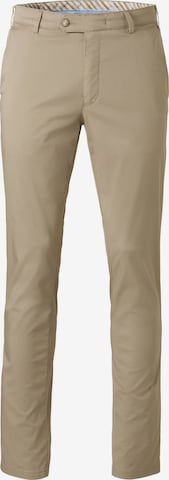 MEYER Regular Chino trousers in Beige: front