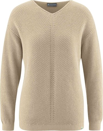 HempAge Sweater in Beige: front