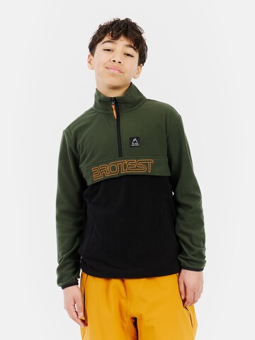 PROTEST Sports sweater 'PRTSkylar JR' in Green: front