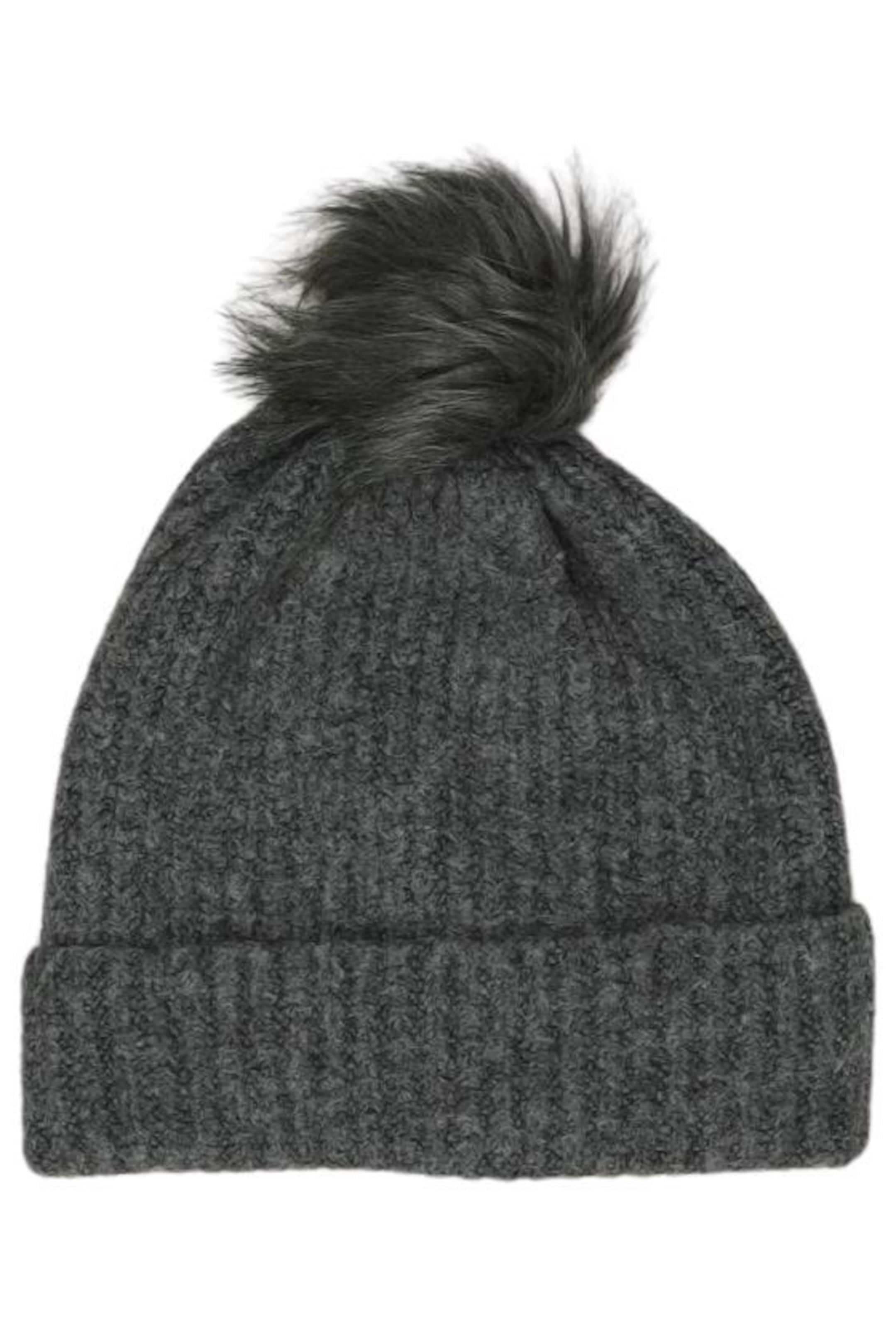 ZARA Hut oder Mütze M in Grau: Vorderseite