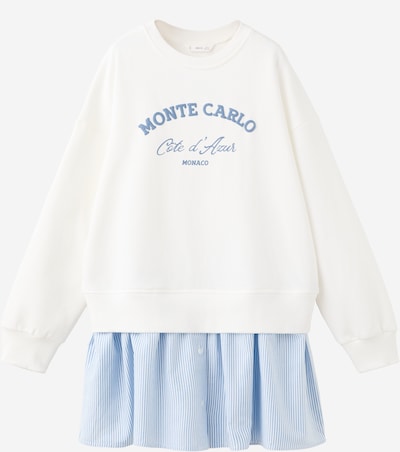 MANGO KIDS Haljina 'MONACO' u kraljevsko plava / prljavo bijela, Pregled proizvoda