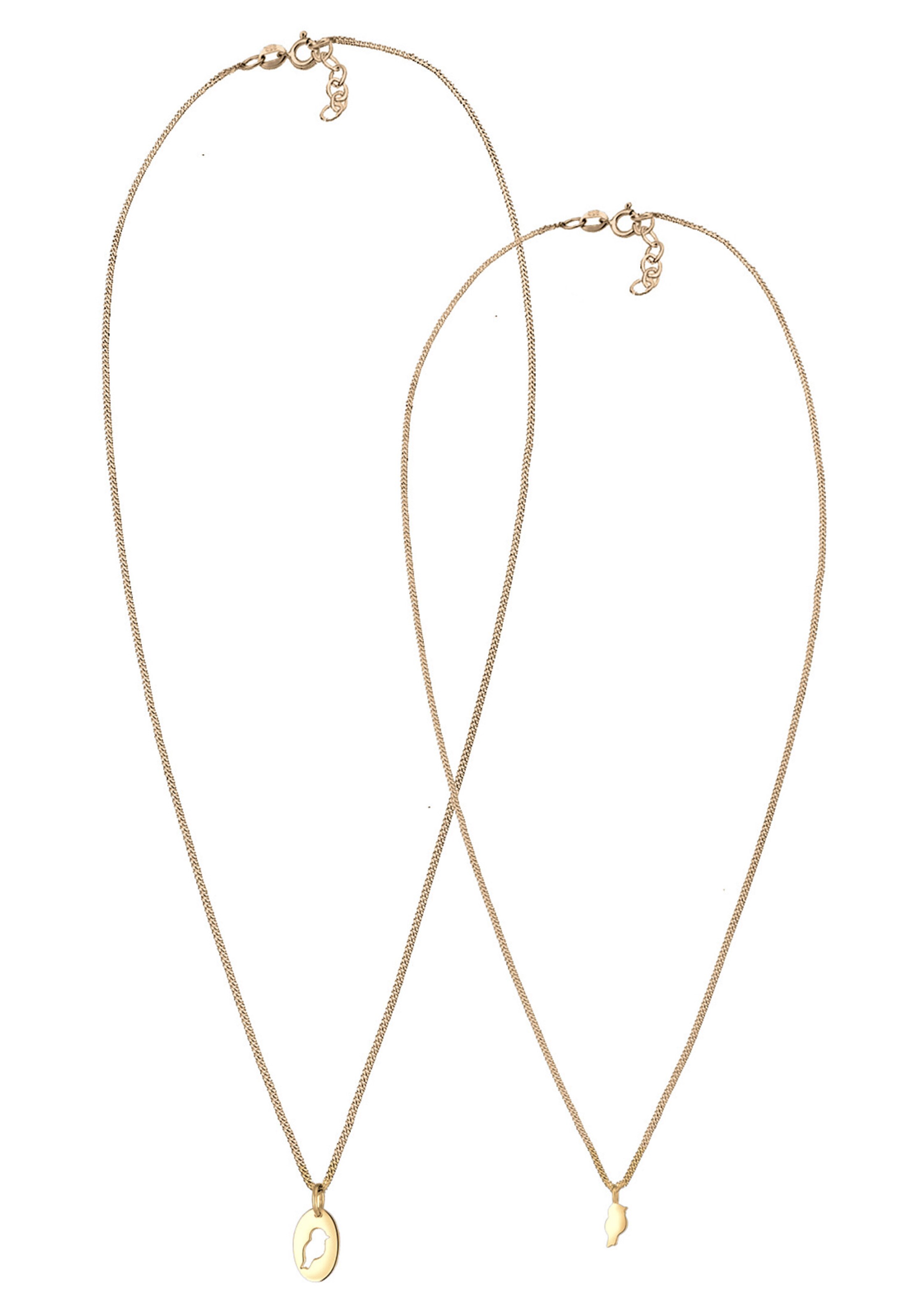 Parure de bijoux ELLI en or : devant