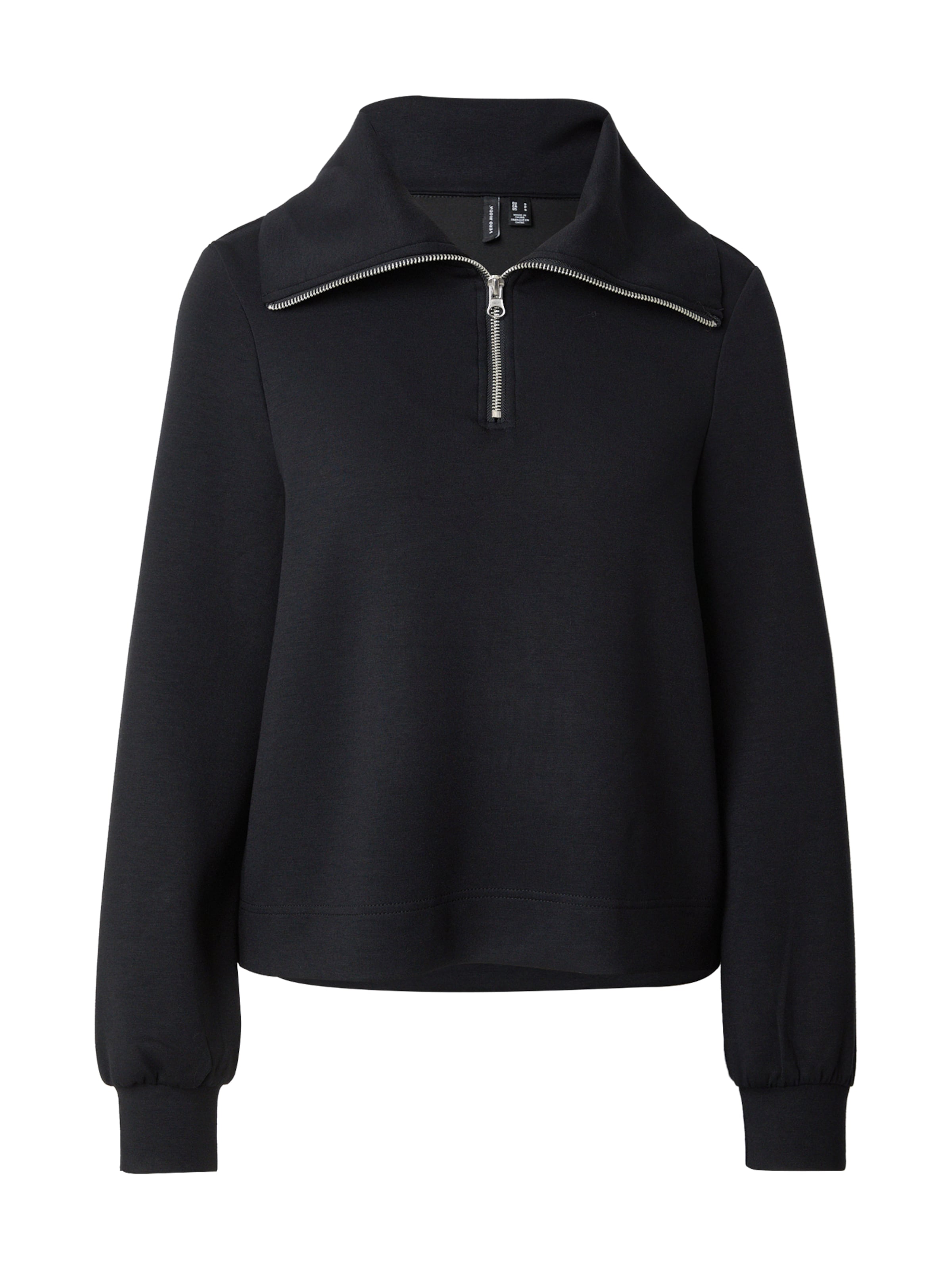 melns VERO MODA T-Krekls 'VMHALI': no priekšpuses