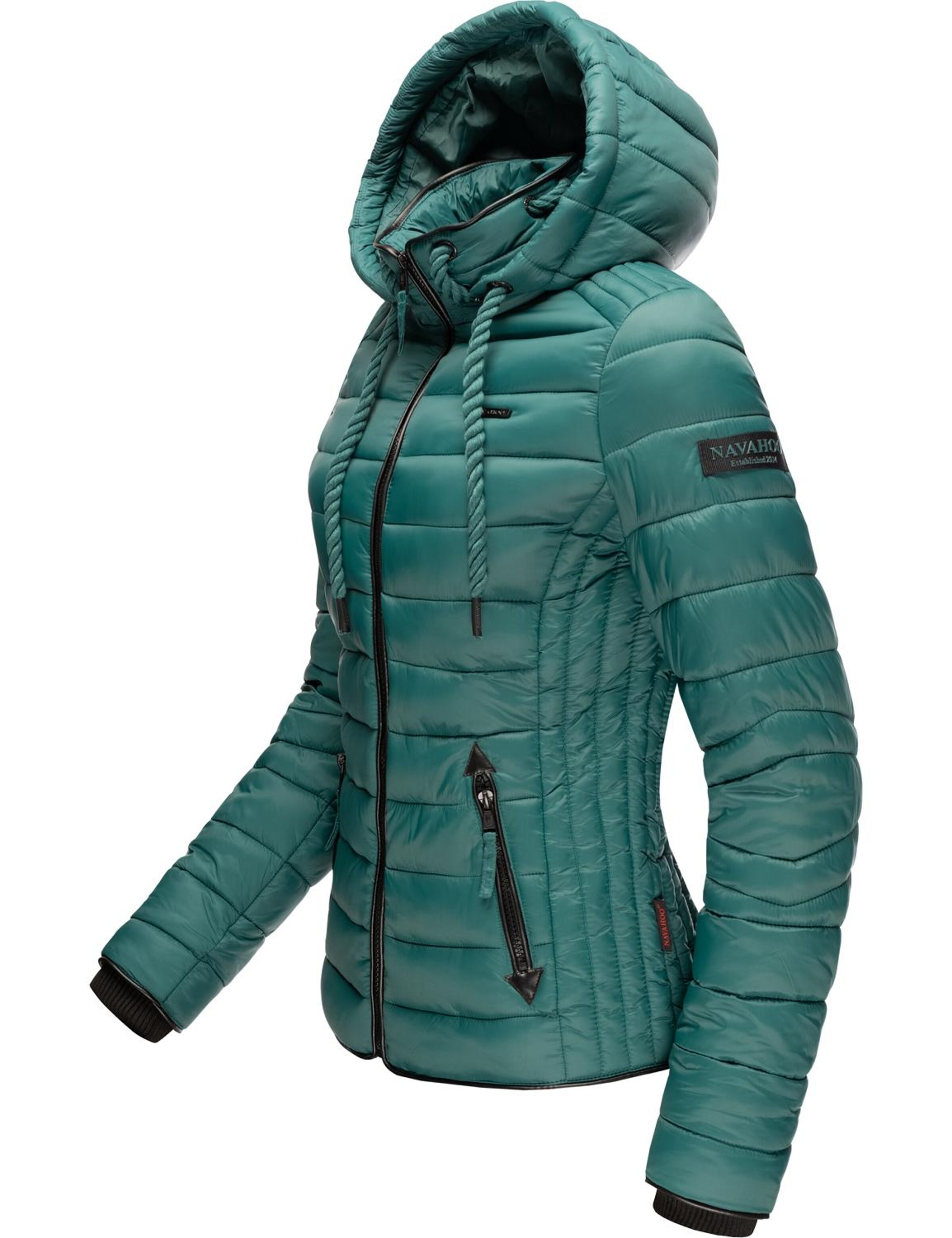 NAVAHOO Демисезонная куртка 'Lulana' в Зеленый