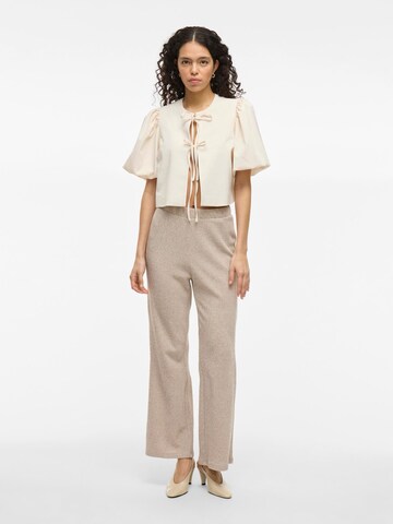 VILA Wide leg Trousers in Beige