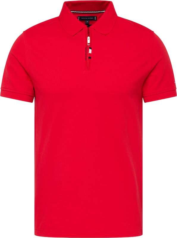 TOMMY HILFIGER Poloshirt in Feuerrot TOMMY HILFIGER Poloshirt in Feuerrot