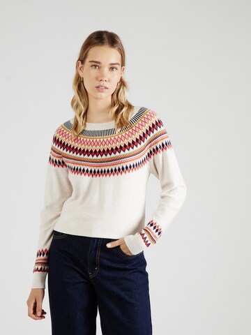 Pullover di ESPRIT in beige: frontale