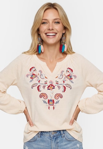 Chemisier IZIA en beige