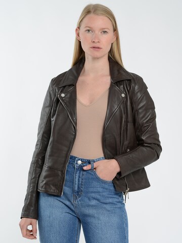 Maze Jacke in Braun: Vorderseite