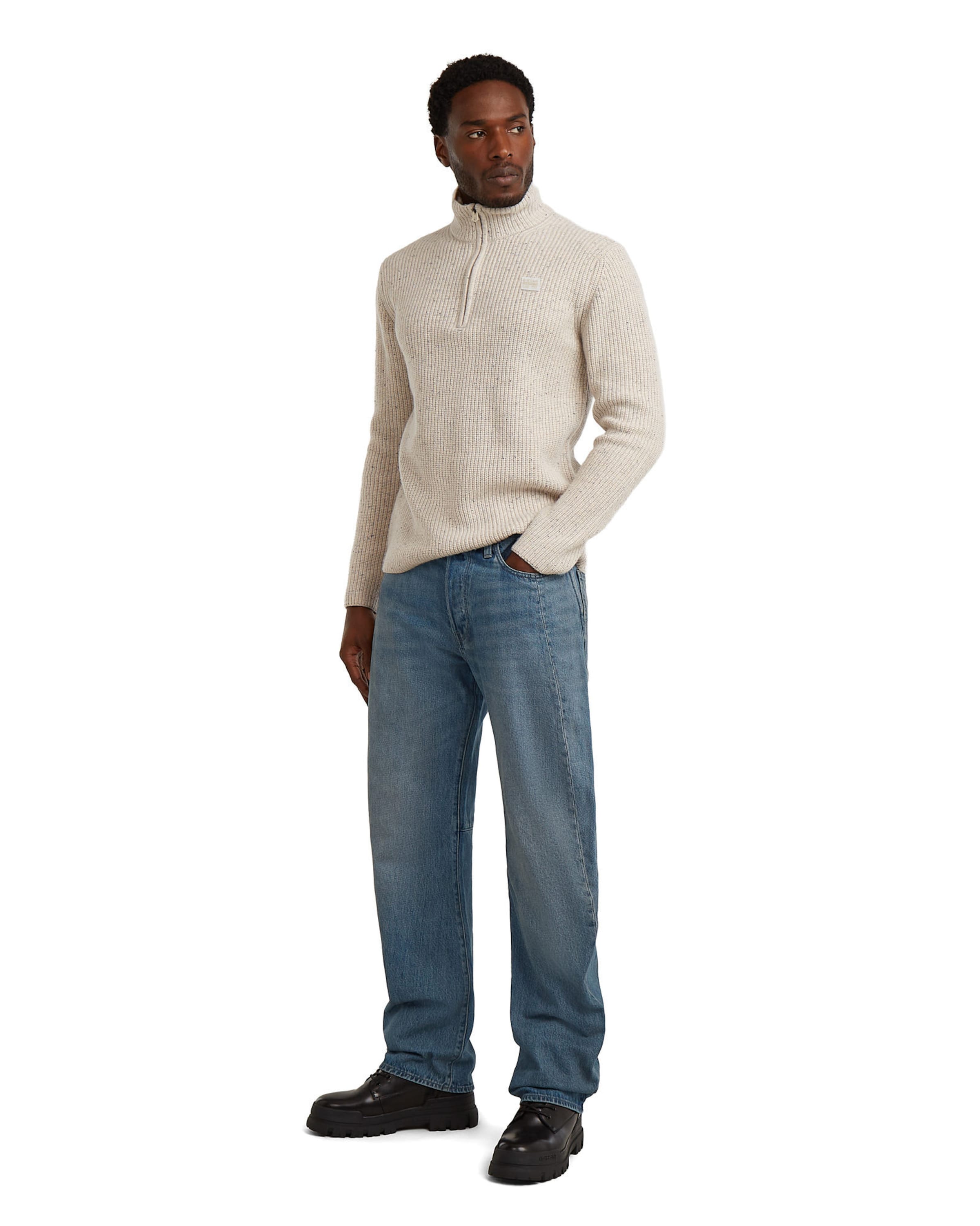 G-STAR Pullover i hvid