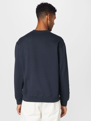 Cleptomanicx Sweatshirt 'Ligull Boxy' in Blue