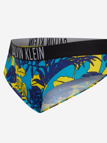 Calvin Klein Swimwear Plus Bikinihose in Blau