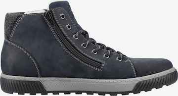 Rieker Lace-Up Boots in Blue