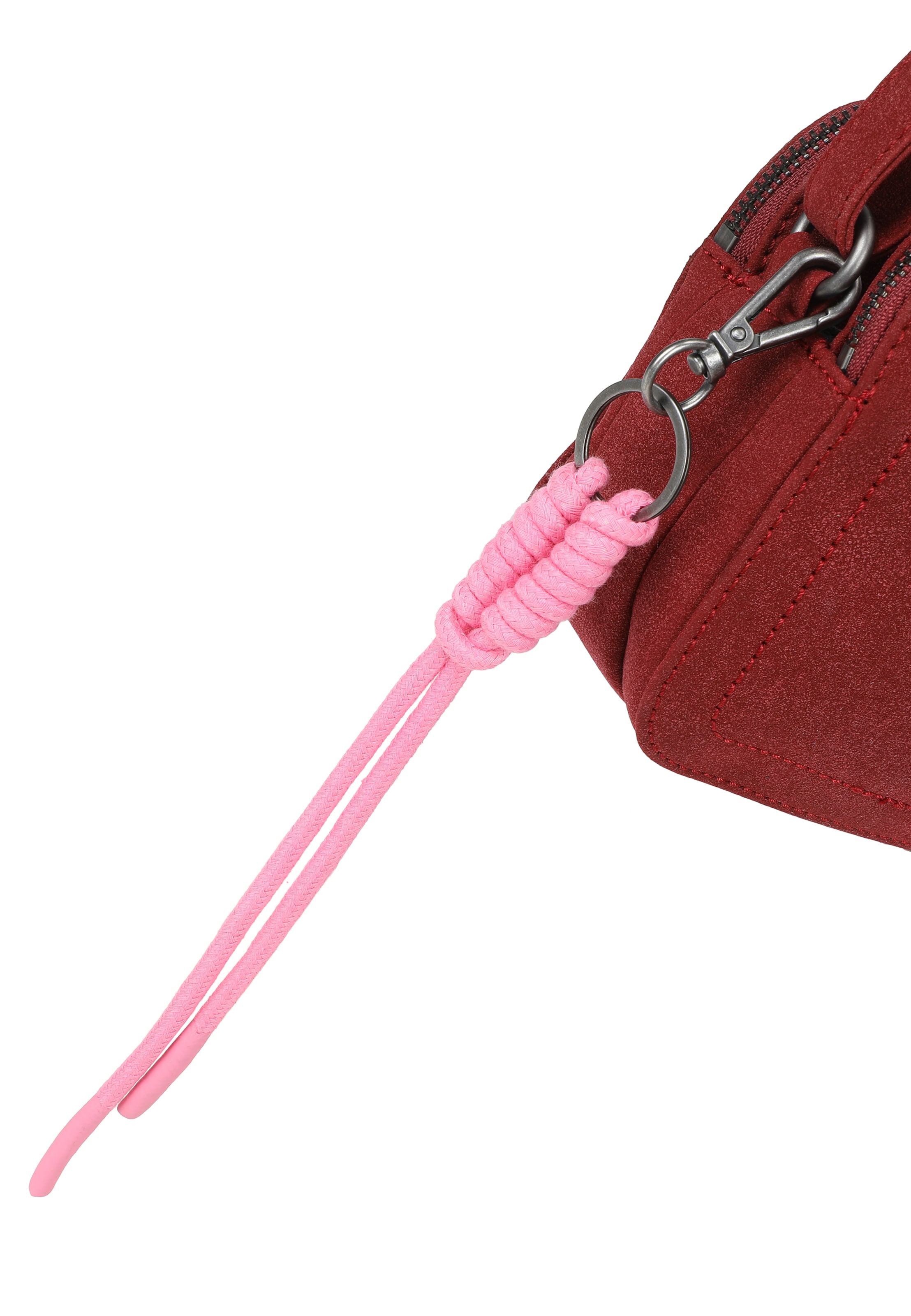 Fritzi aus Preußen Crossbody Bag 'Jony Suede Jacky' in Red