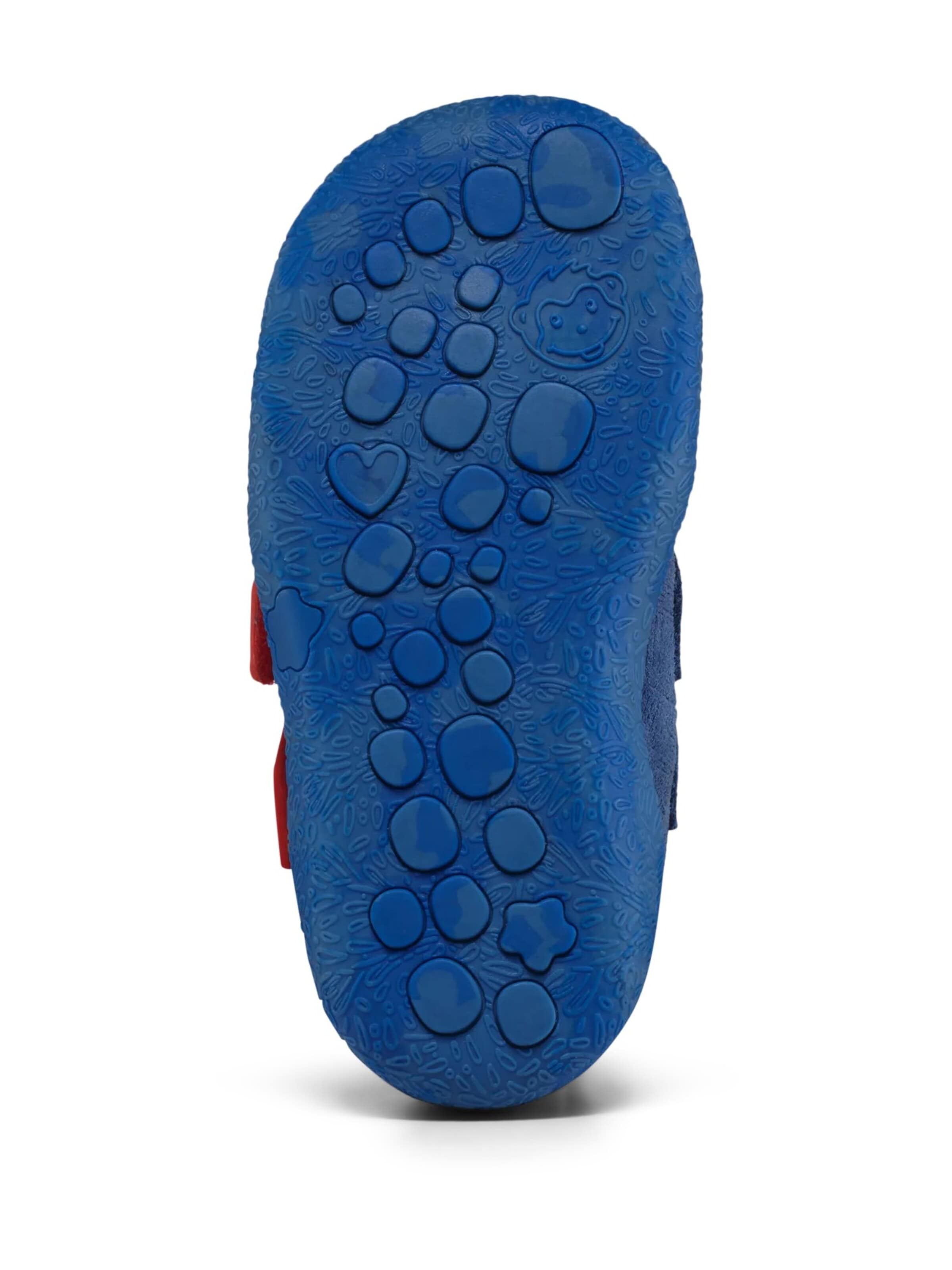 Affenzahn First-Step Shoes 'Lauflernschuh Leder Talky' in Blue