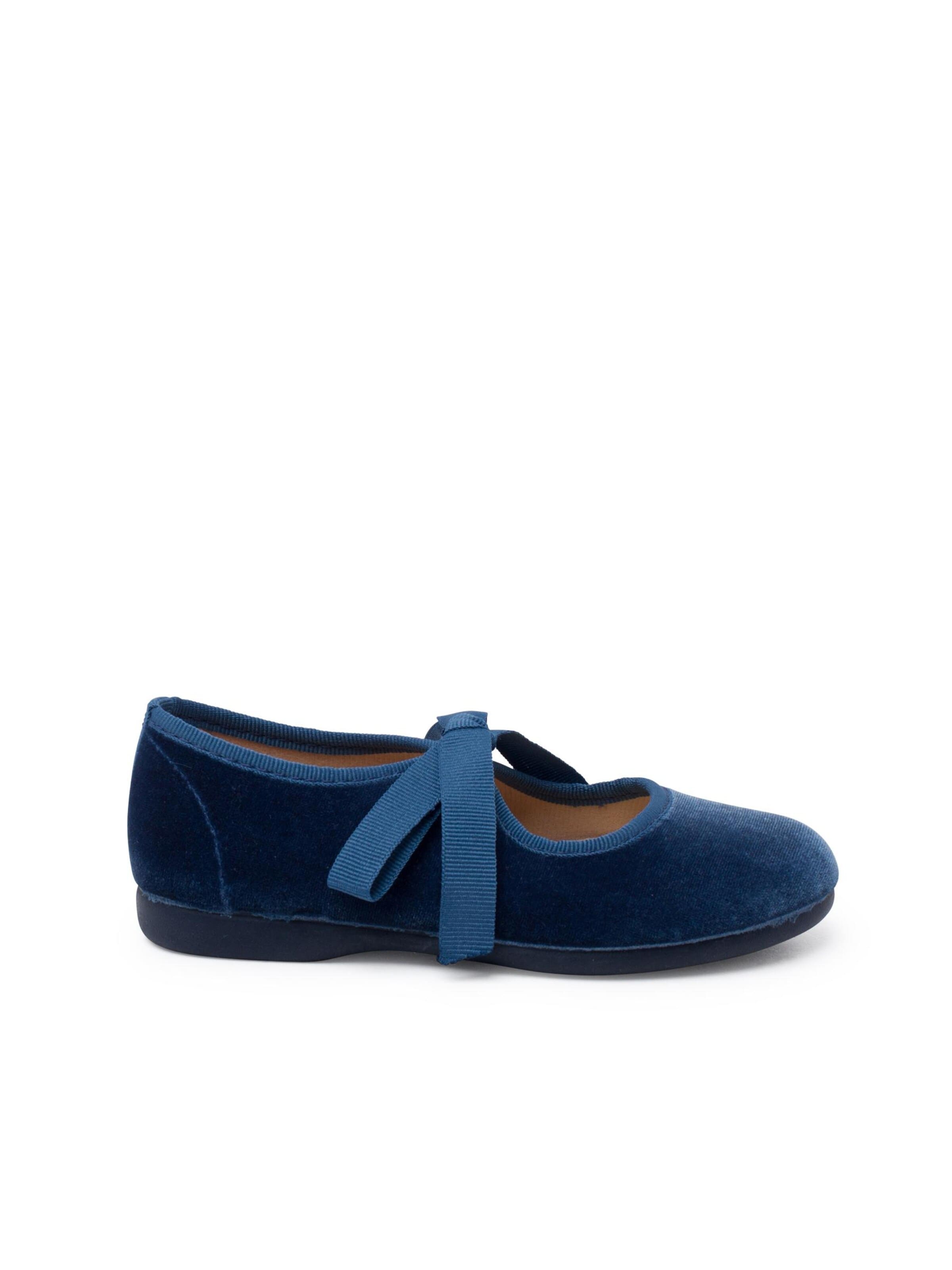 Pisamonas - Sapato baixo em azul