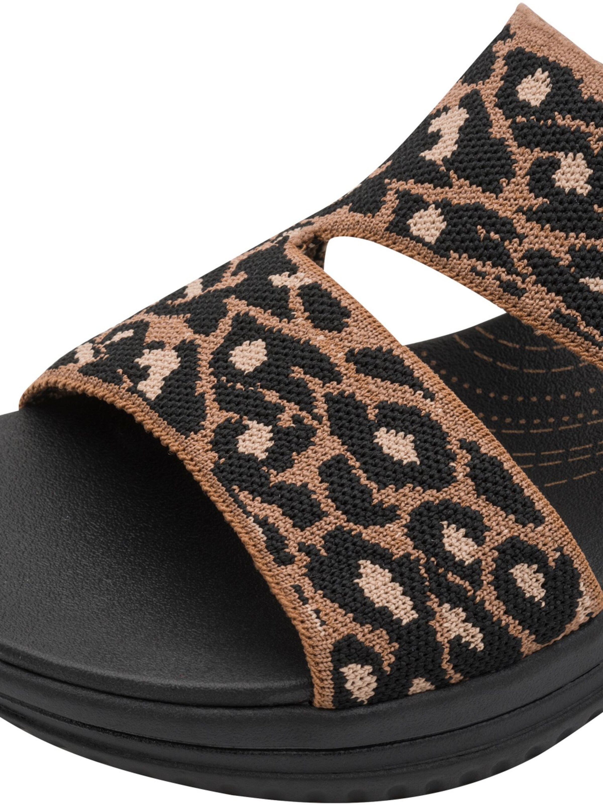 JANA Pantolette in Braun