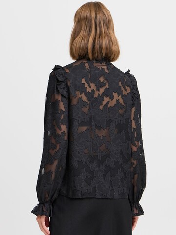 b.young Bluse 'Flor ' in Schwarz