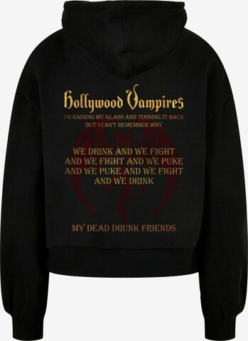 Felpa 'Hollywood Vampires' di Merchcode in nero