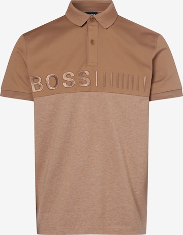 BOSS Casual Shirt 'Pavel' in Braun: front