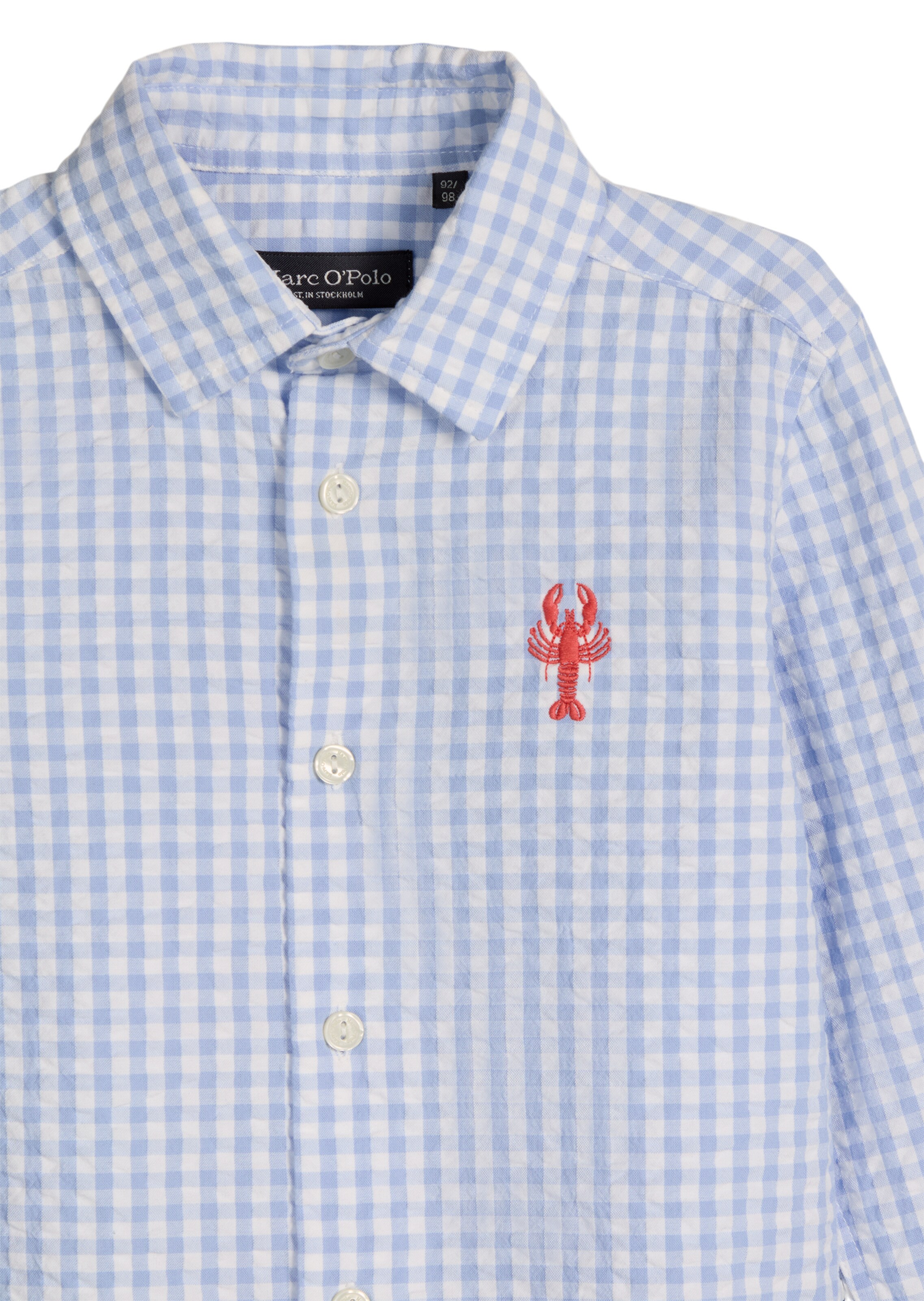 Marc O'Polo Regular fit Button up shirt in Blue