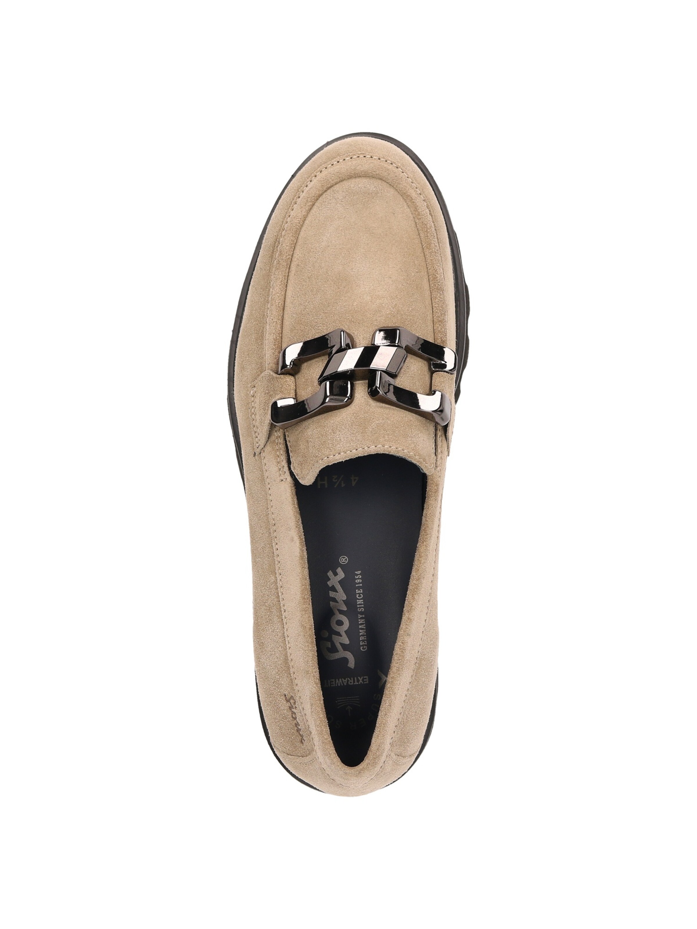 SIOUX Classic Flats in Beige