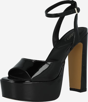 ALDO Strap Sandals 'ANEISSA' in Black: front