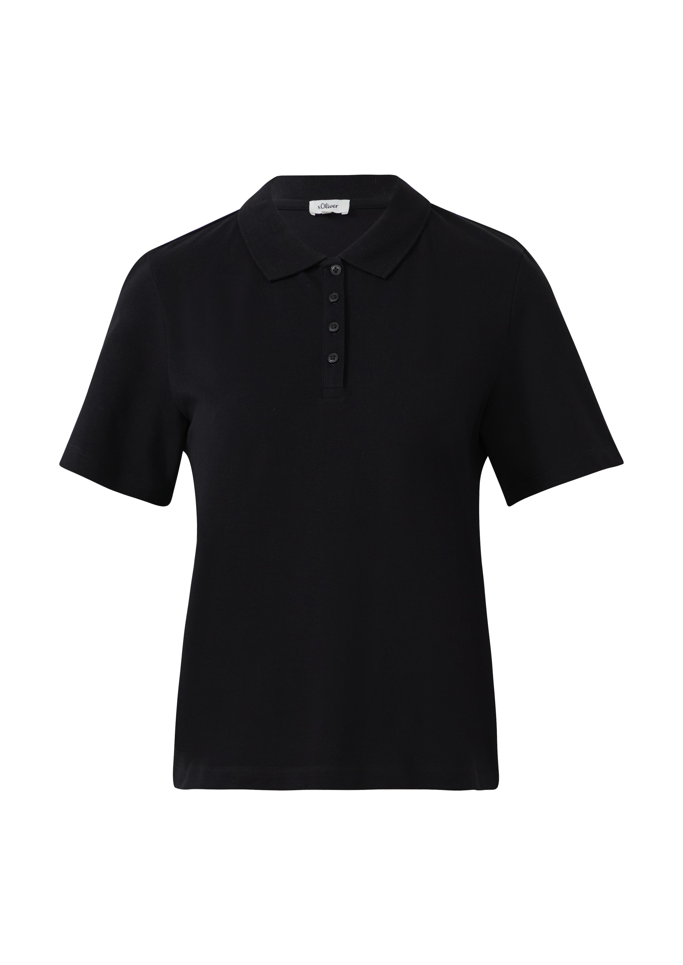 s.Oliver Shirt in Schwarz: Vorderseite