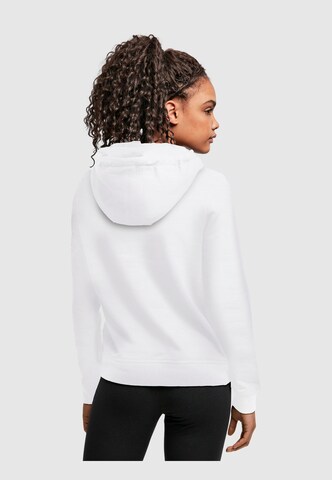 Merchcode Sweatshirt 'Peace - Scribble Hand' in Weiß