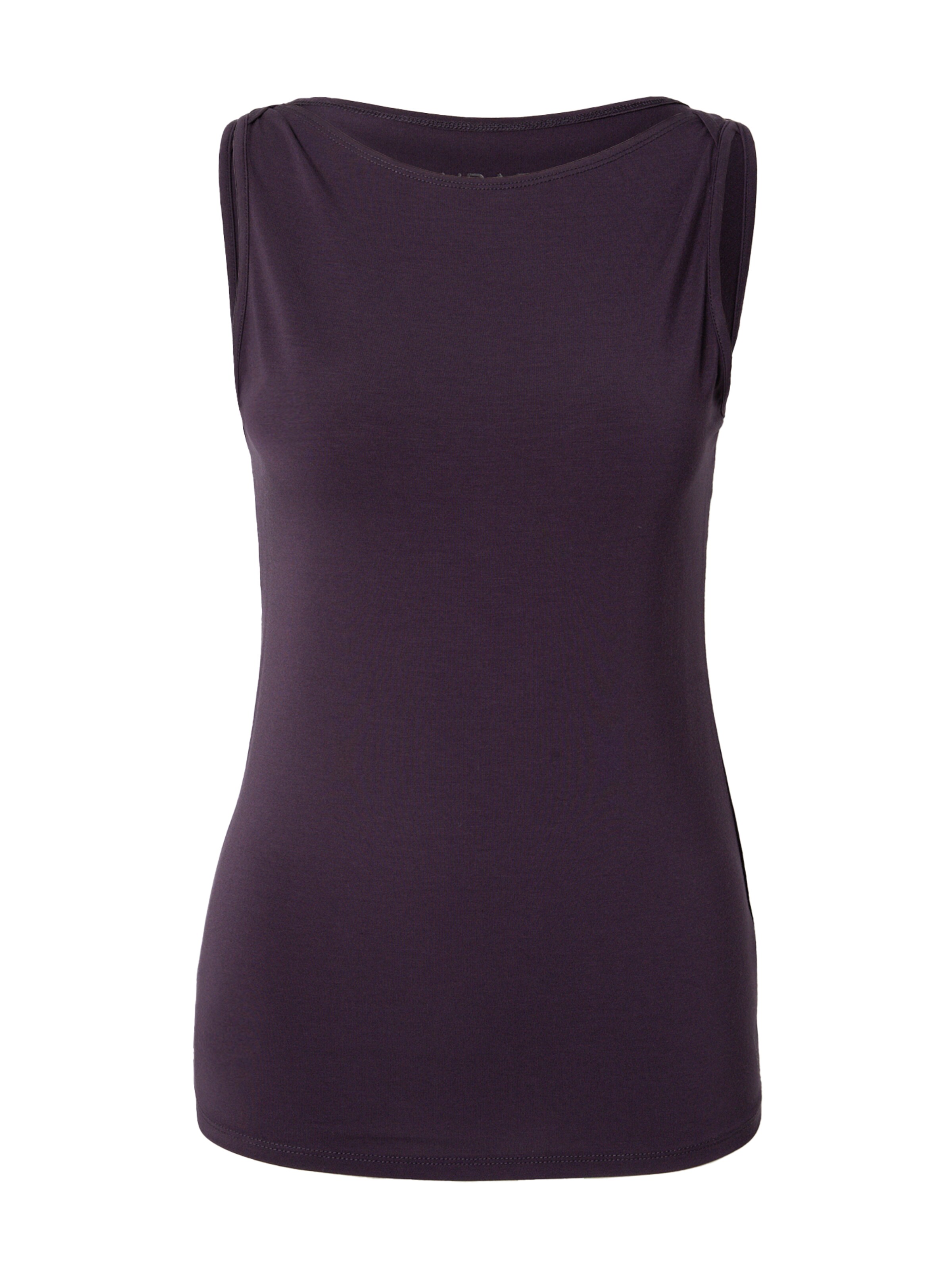 CURARE Yogawear Sporttop in Lila: Vorderseite