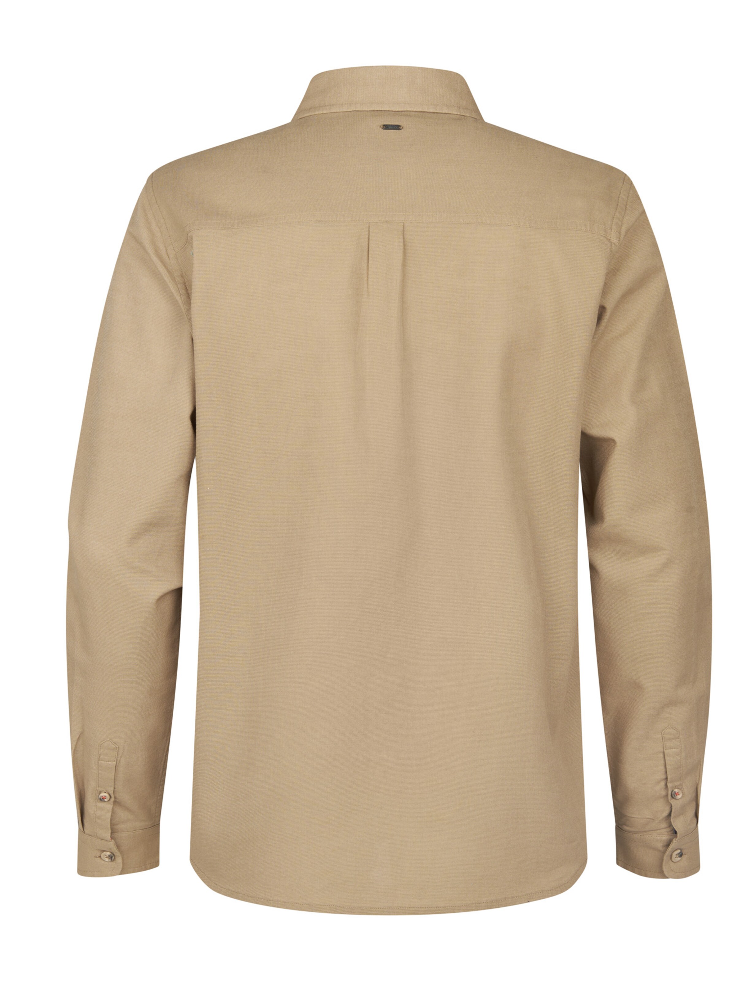 Petrol Industries Regular fit Button Up Shirt in Brown