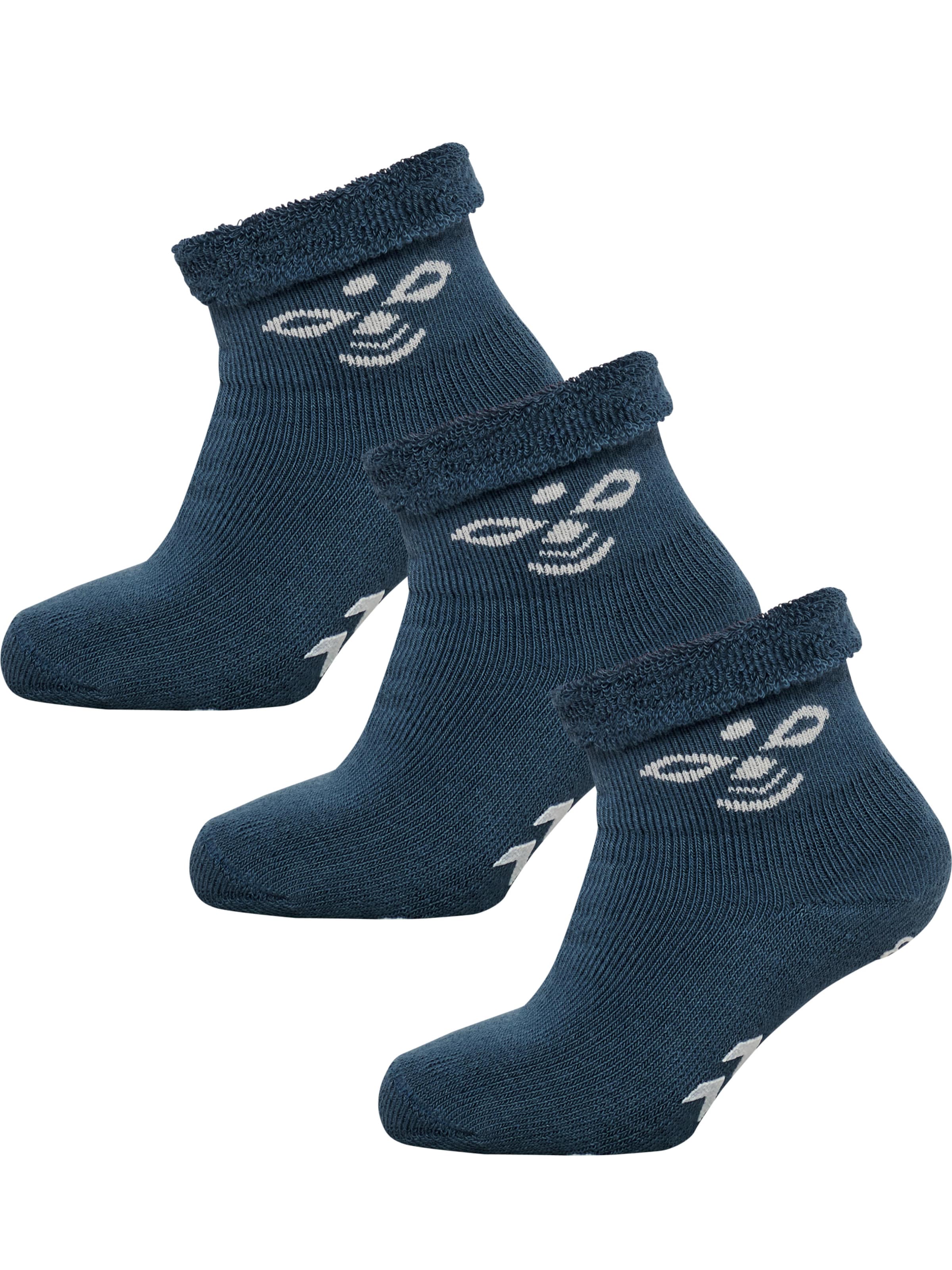 Hummel Socken 'Snubbie' in Blau: Vorderseite