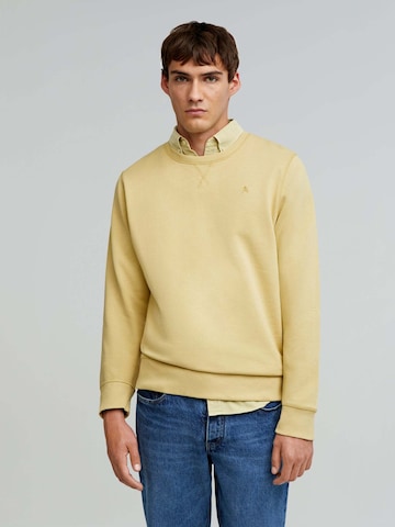 Scalpers Sweatshirt in Geel: voorkant