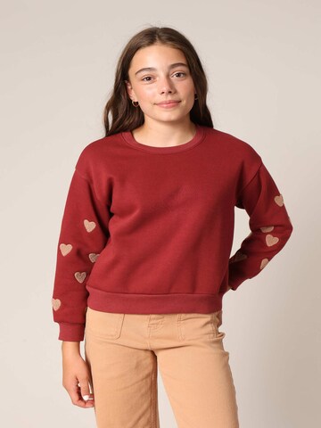 Sweat-shirt Deeluxe en rouge