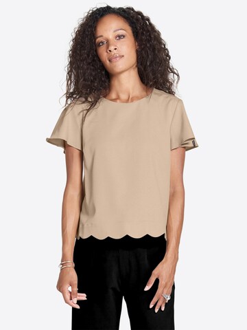 Jascha Stockholm Pusero 'Roche' värissä beige: etupuoli